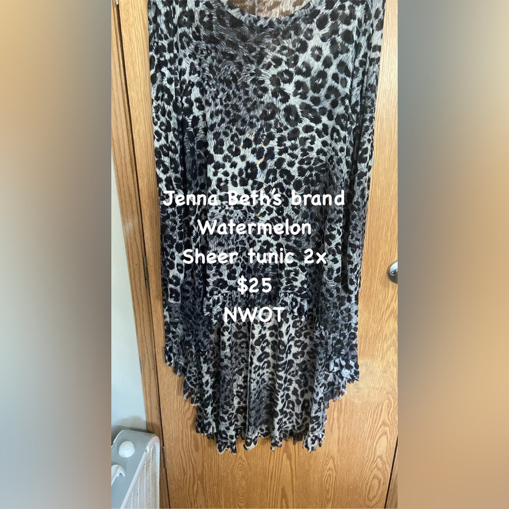 Sheer tunic